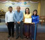 รับประกาศเกียรติคุณ อปท.ผ่านเกณฑ์การประเมินความสะอาดและความเ